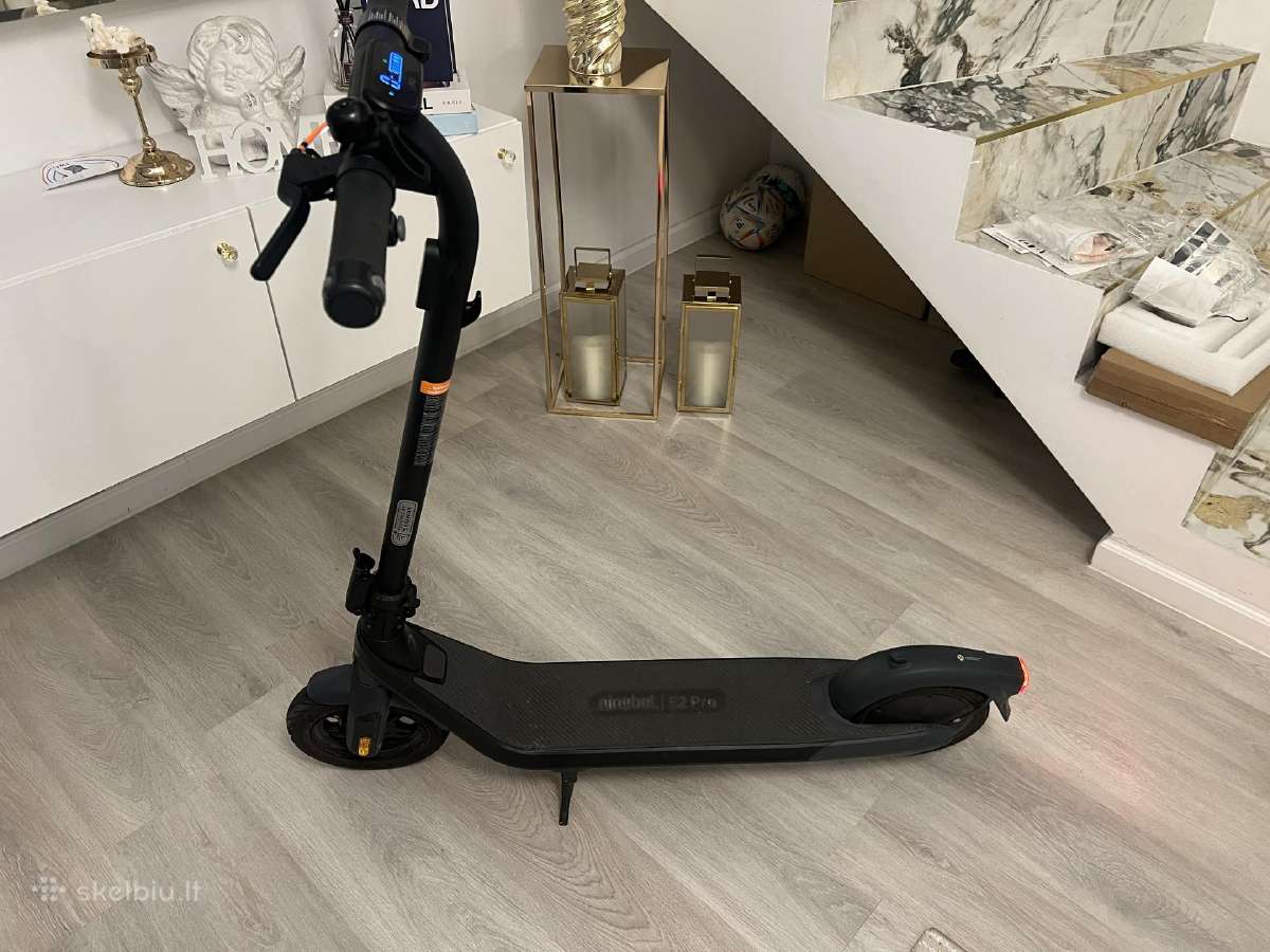Elektrinis paspirtukas ninebot Segway E2 Pro - nuotraukos Nr. 2