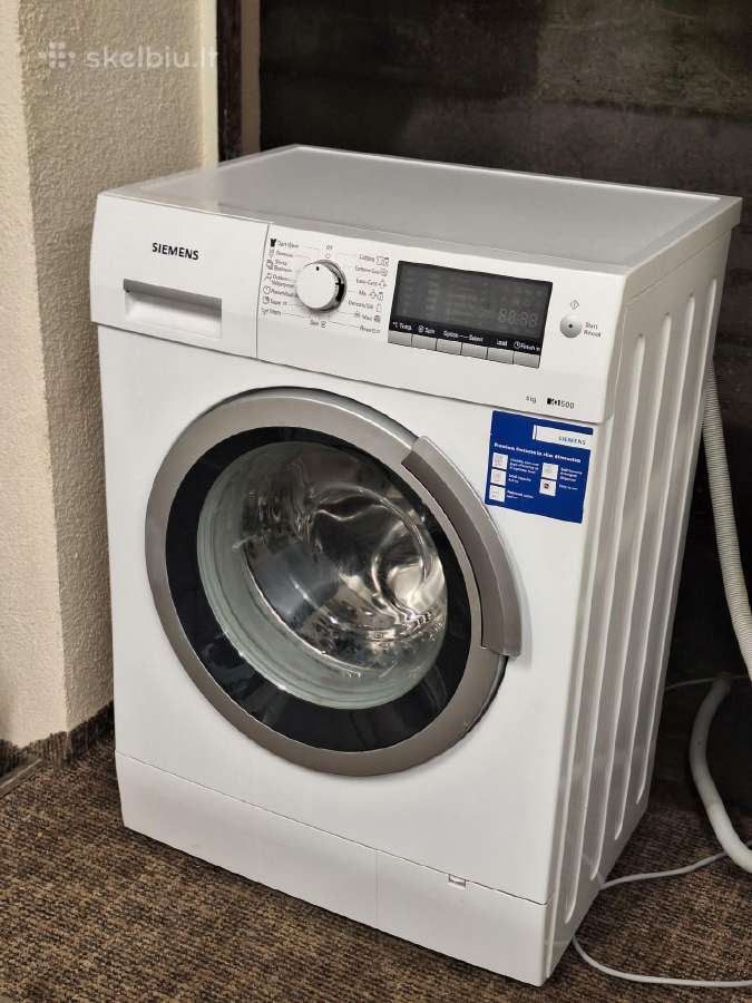 Siemens iq500 6 kg skalbimo mašina – 80 € - nuotraukos Nr. 2