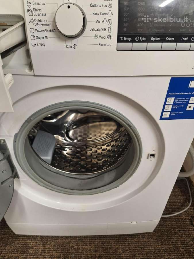 Siemens iq500 6 kg skalbimo mašina – 80 € - nuotraukos Nr. 4