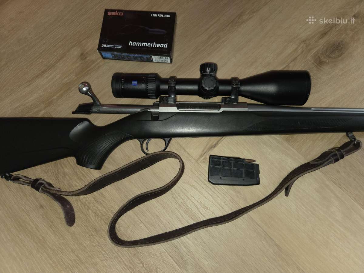 7mm Rem. Magnum Tikka T3x Lite S/s Fluted - nuotraukos Nr. 2
