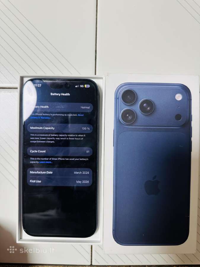 iPhone 17 Pro Max – 100% Battery - nuotraukos Nr. 2