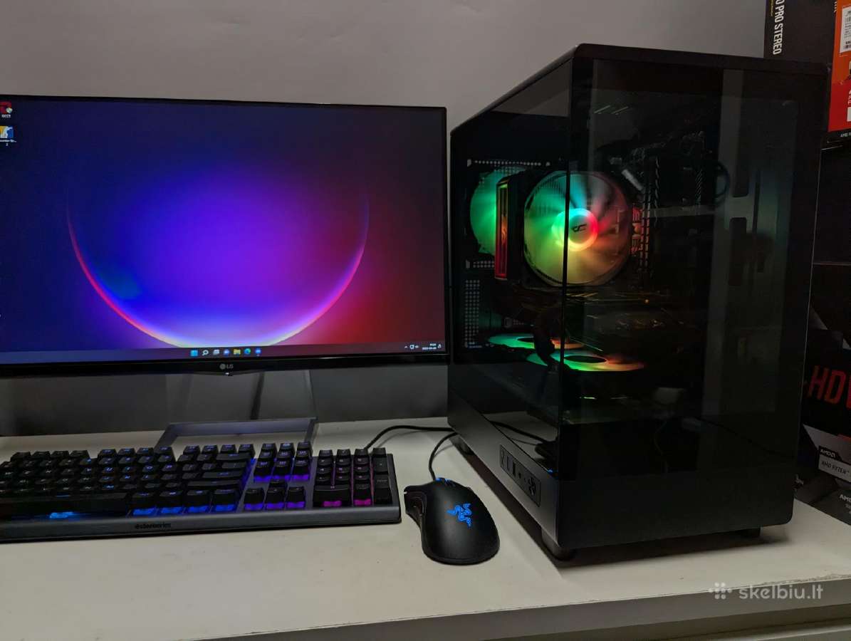 Ryzen 5 5600,rx5700xt,16gb,1tb,24 mėn garantija - nuotraukos Nr. 3