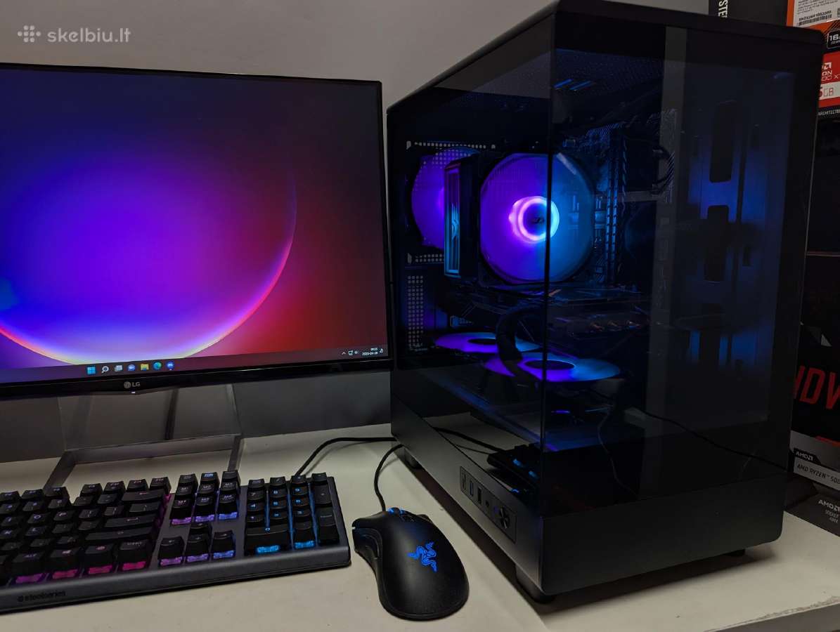 Ryzen 5 5600,rx5700xt,16gb,1tb,24 mėn garantija - nuotraukos Nr. 12