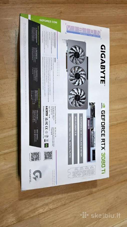 Gigabyte Geforce Rtx 3080 Ti Vision Oc 12g - nuotraukos Nr. 6