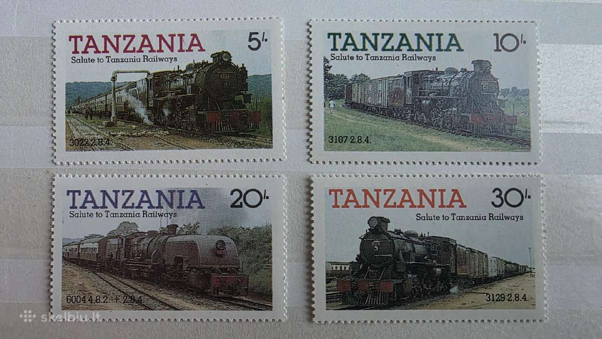 Traukiniai>pasaulio pašto ženklai ->World stamps<- - nuotraukos Nr. 10
