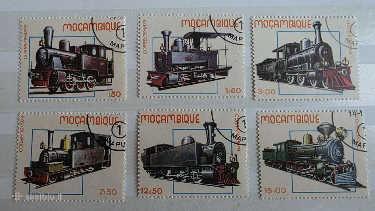 Traukiniai>pasaulio pašto ženklai ->World stamps<- - nuotraukos Nr. 12