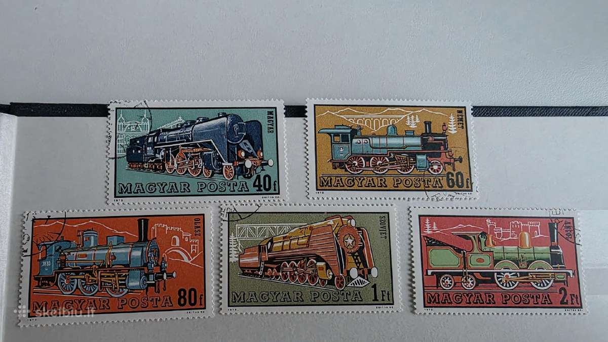 Traukiniai>pasaulio pašto ženklai ->World stamps<- - nuotraukos Nr. 18