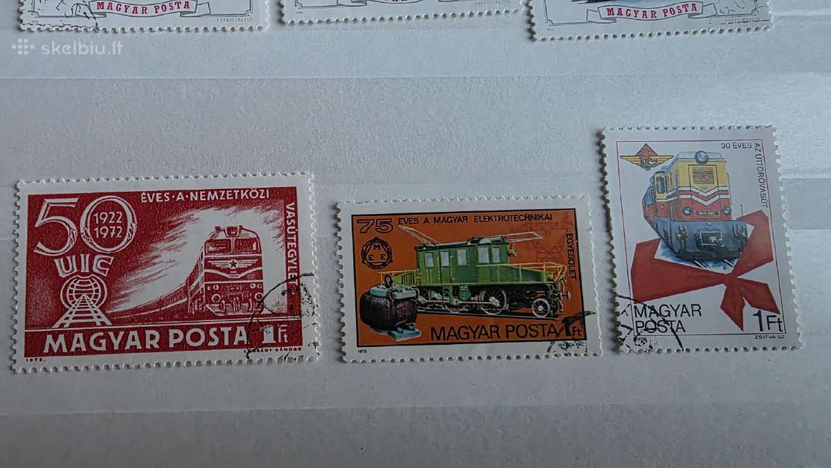 Traukiniai>pasaulio pašto ženklai ->World stamps<- - nuotraukos Nr. 21