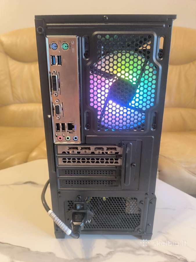 Pc Žaidimams Intel I7-7700,gtx 1660 super, 16 GB - nuotraukos Nr. 5