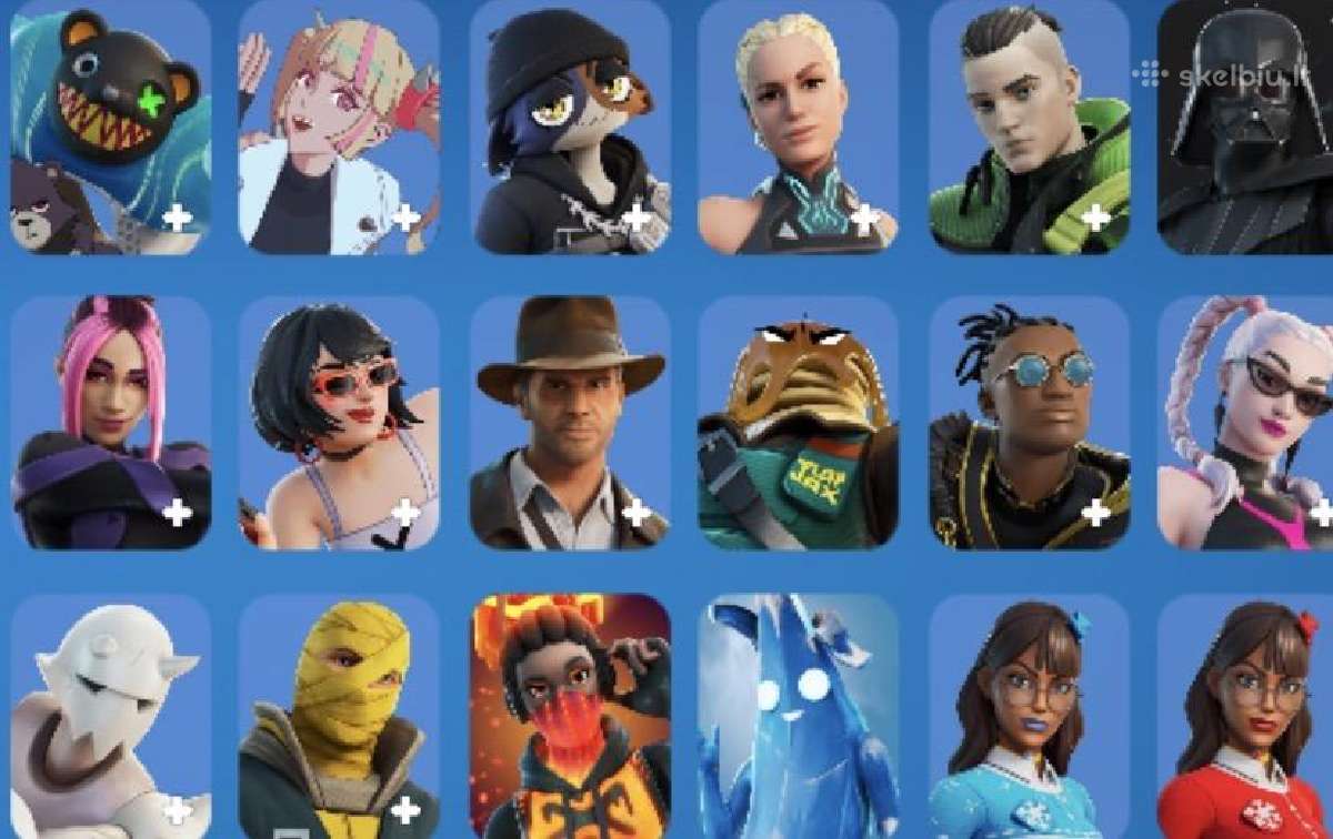 Fortnite accaunt 75+ skins - nuotraukos Nr. 2