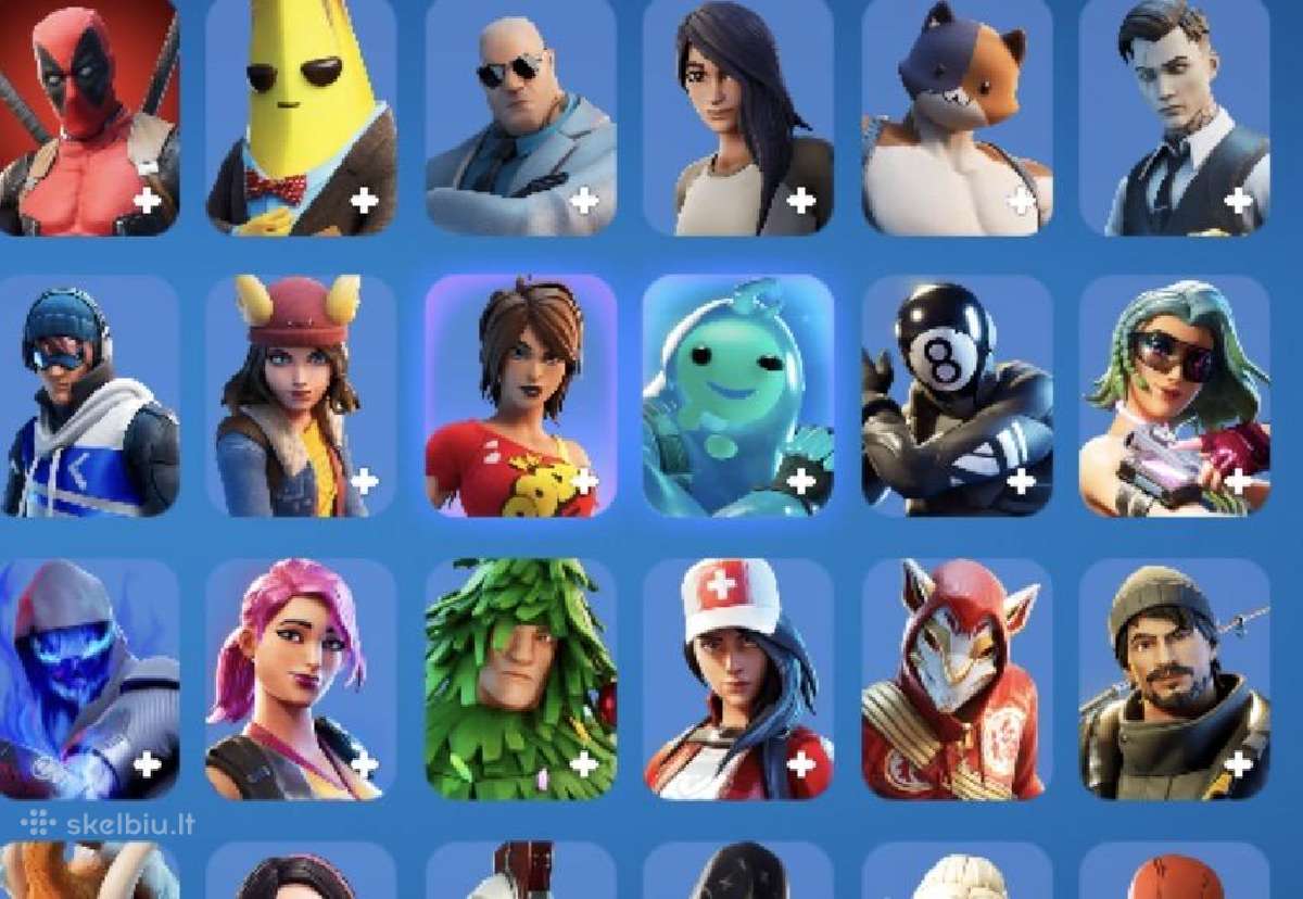 Fortnite accaunt 75+ skins - nuotraukos Nr. 4
