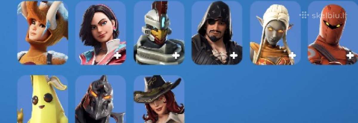 Fortnite accaunt 75+ skins - nuotraukos Nr. 5
