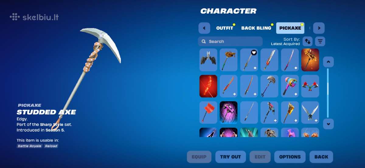 Fortnite accaunt 75+ skins - nuotraukos Nr. 16