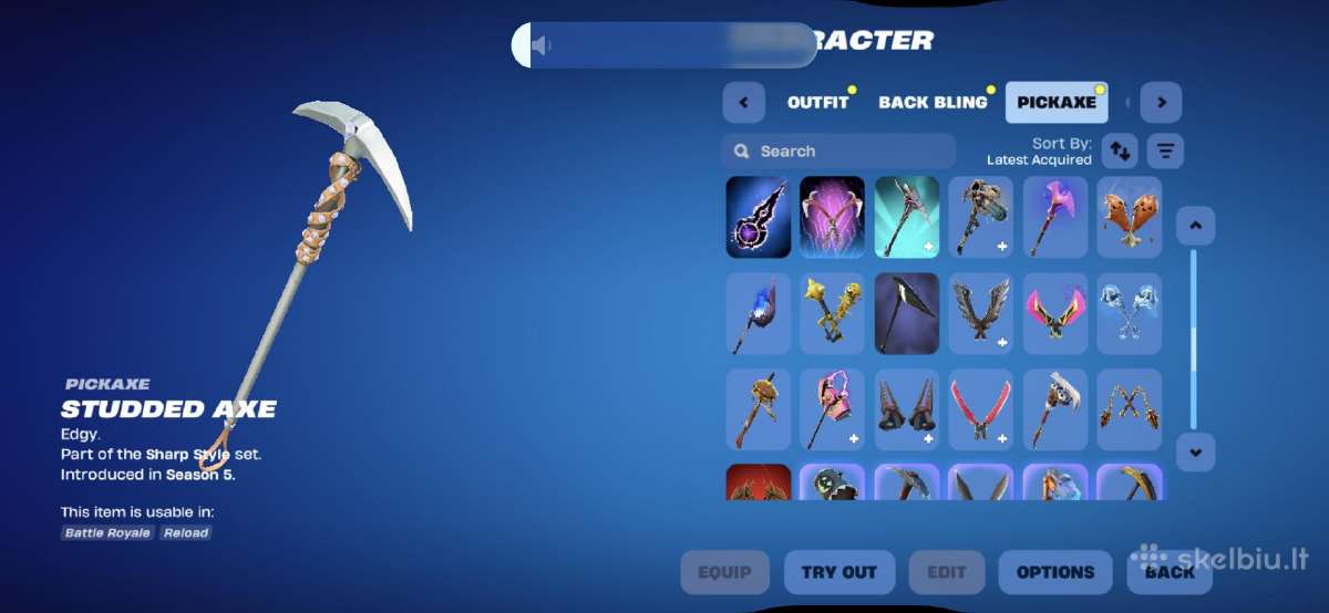 Fortnite accaunt 75+ skins - nuotraukos Nr. 17