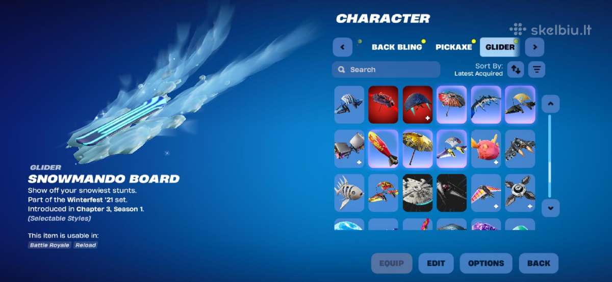 Fortnite accaunt 75+ skins - nuotraukos Nr. 25