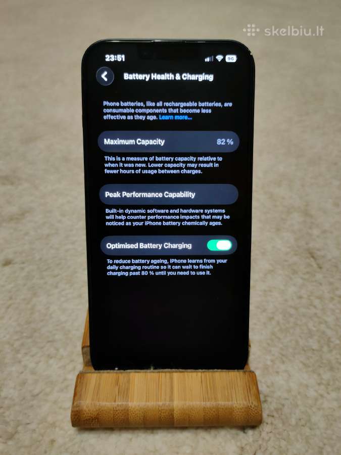 iPhone 13 128 GB Midnight - nuotraukos Nr. 4