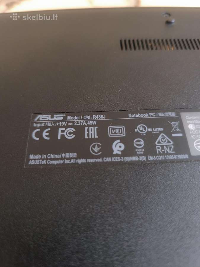 Asus Vivobook, Intel I5-1035g1, 256 nvme SSD - nuotraukos Nr. 8