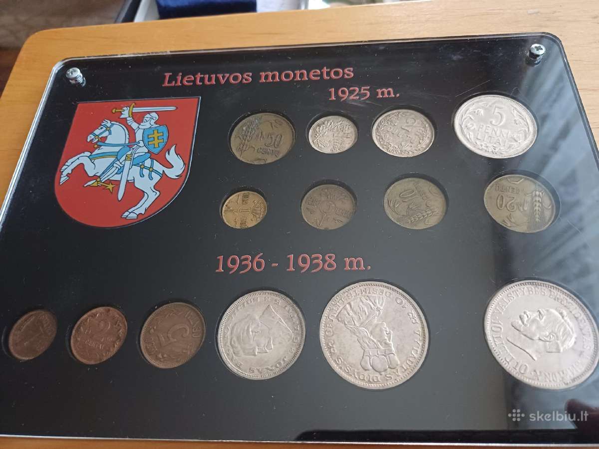 Monetos 1925m.1936-1938 m. - nuotraukos Nr. 3
