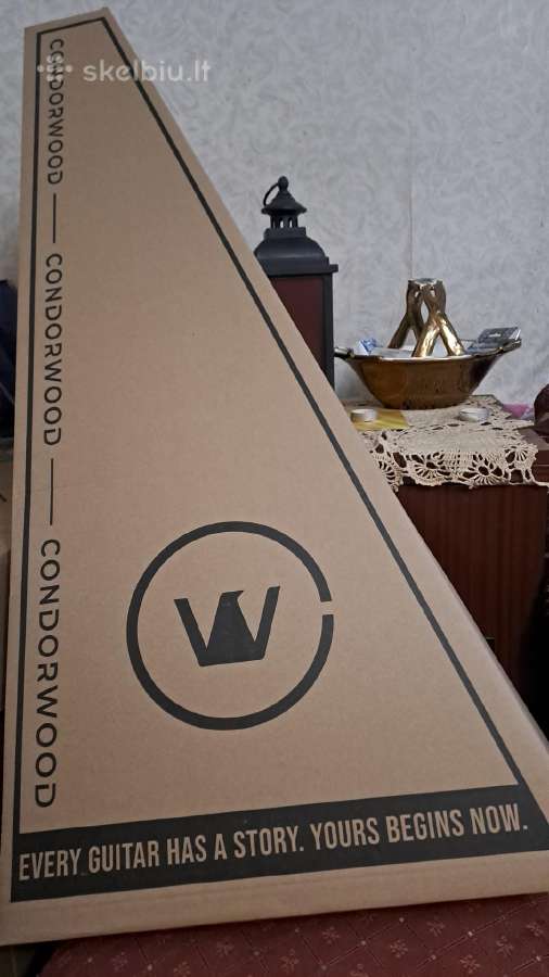 Nauja tranakustinė Gitara Condorwood S300 SB ECHO - nuotraukos Nr. 5
