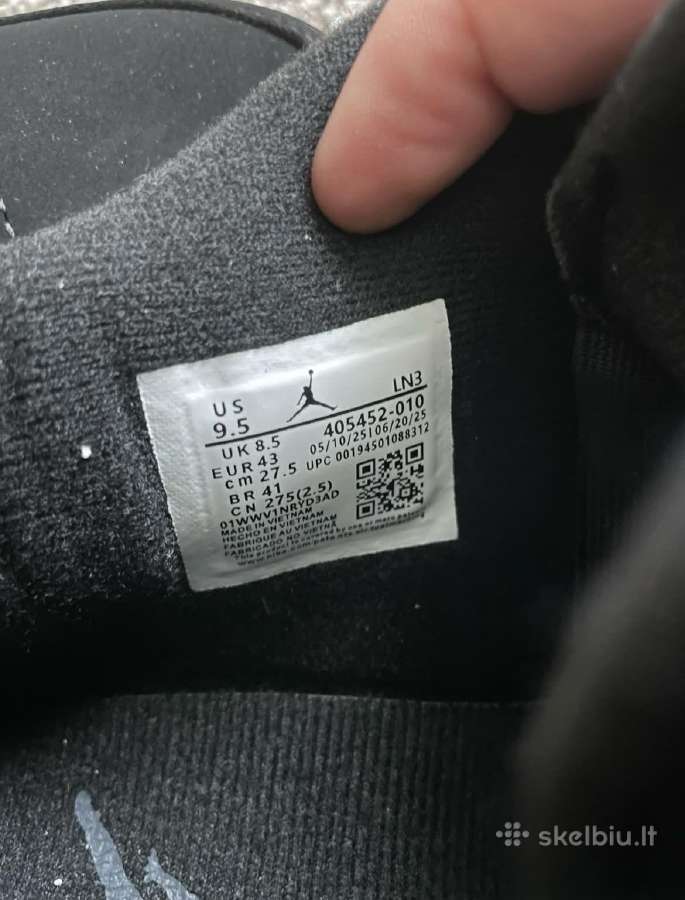 Nike Air Jordan 4 - nuotraukos Nr. 3