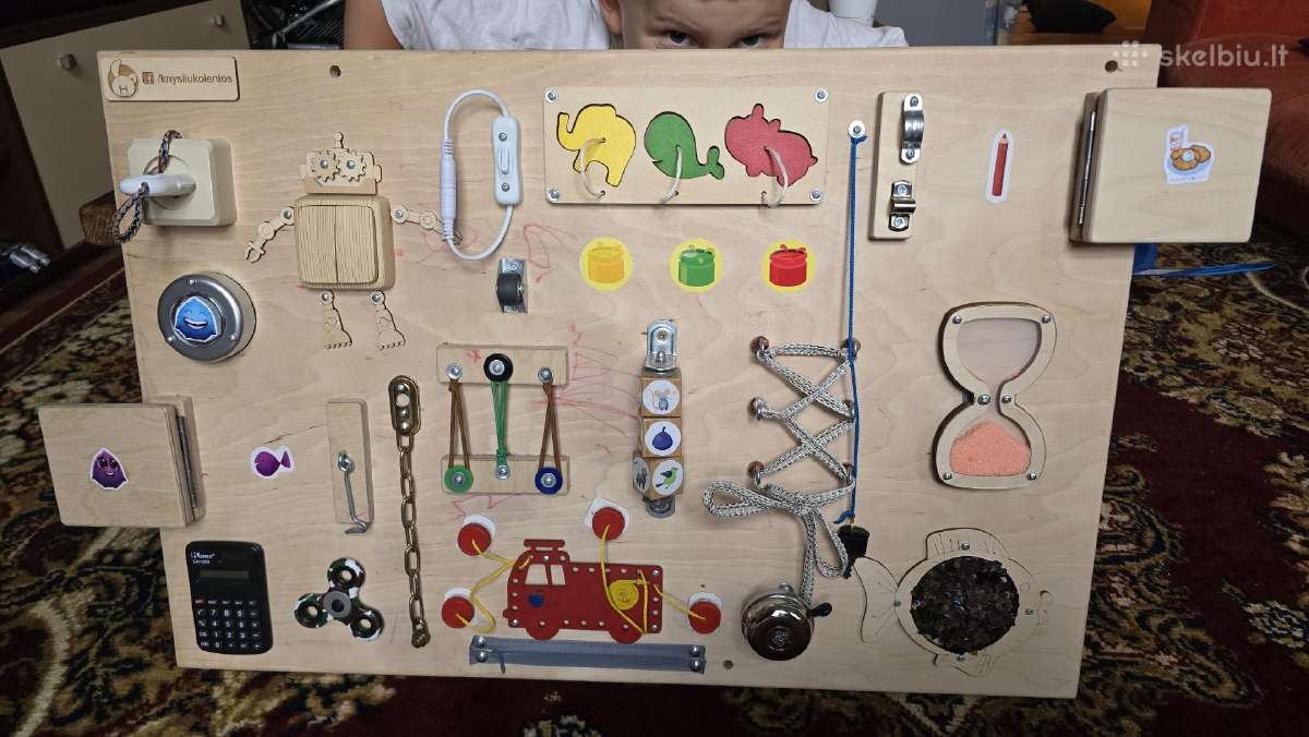 Montessori lavinamoji lenta iš "Knysliukolentos" - nuotraukos Nr. 2