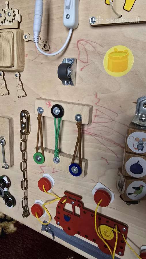 Montessori lavinamoji lenta iš "Knysliukolentos" - nuotraukos Nr. 3