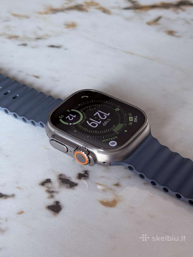 Apple watch ultra 3 natural titanium ocean band - nuotraukos Nr. 10