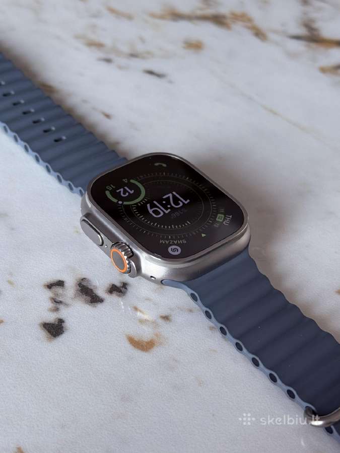 Apple watch ultra 3 natural titanium ocean band - nuotraukos Nr. 11