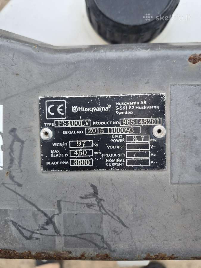 Husqvarna FS 400 Lv - nuotraukos Nr. 3