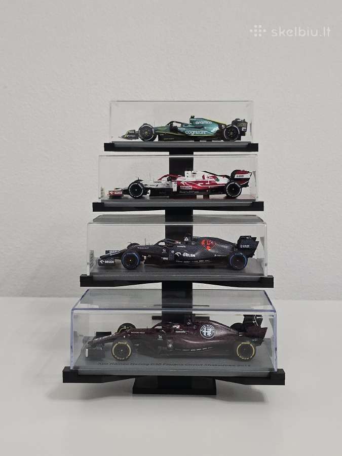 Stovai Minichamps, Spark 1:43 F1 modeliams - nuotraukos Nr. 3