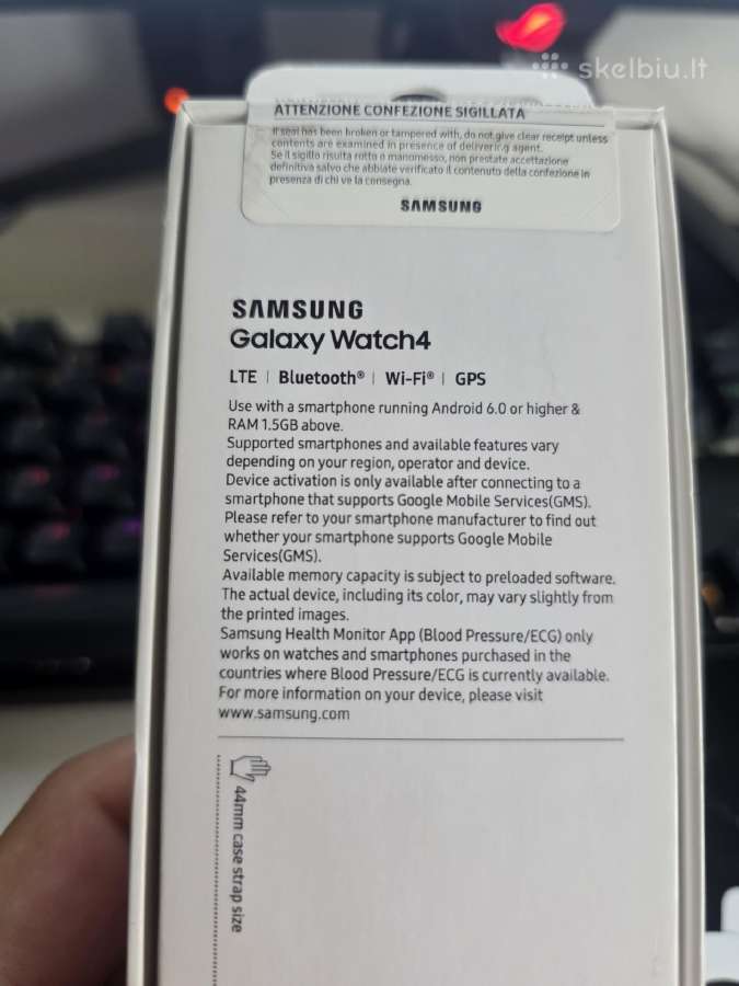 Samsung watch 4 44mm - nuotraukos Nr. 2