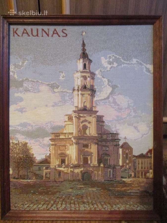 Austas paveikslas su Kauno rotuše - nuotraukos Nr. 2