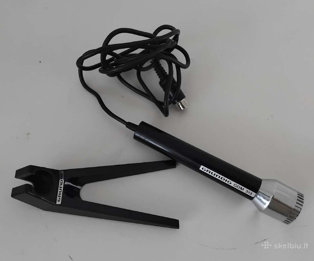 Veikiantis Grundig Gdm 313 Mikrofonas - nuotraukos Nr. 7