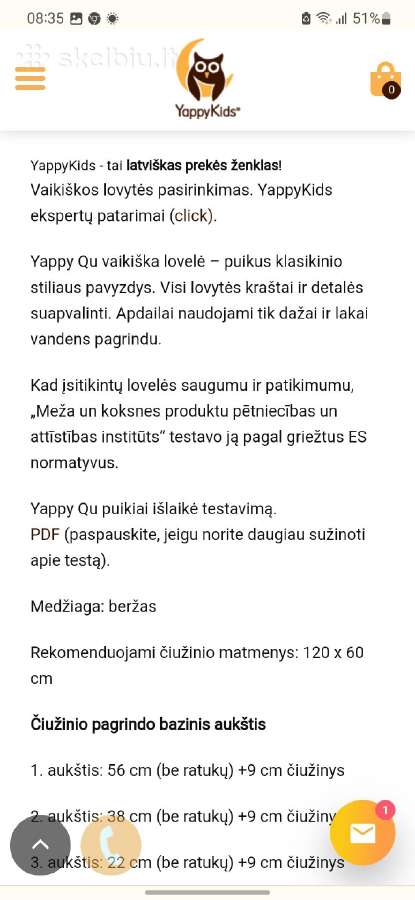 Naujagymio lovyte - nuotraukos Nr. 7