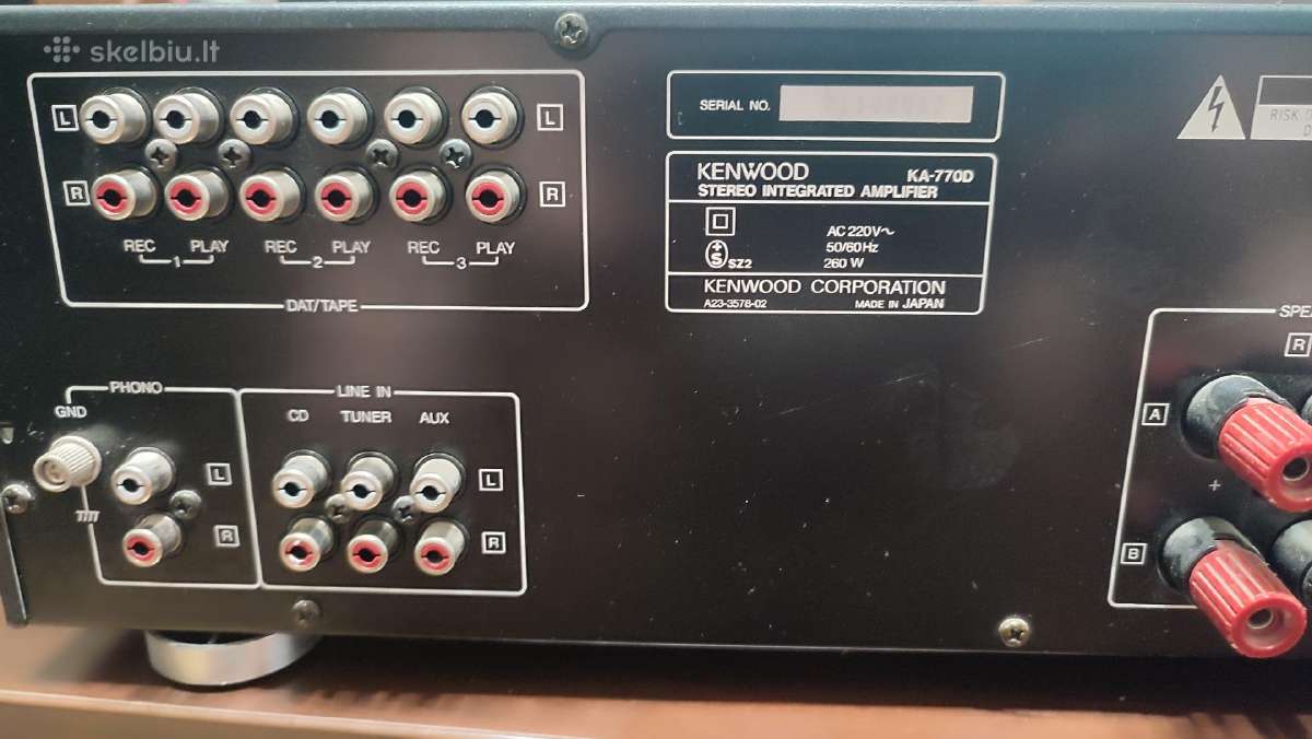Kenwood Ka770d - nuotraukos Nr. 2