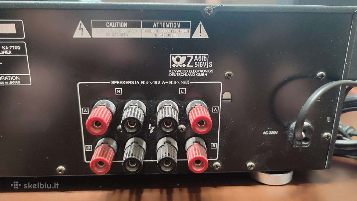 Kenwood Ka770d - nuotraukos Nr. 3