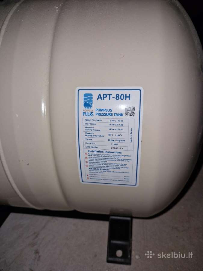 Apt-80h sleginis indas, rėle, manometras - nuotraukos Nr. 2