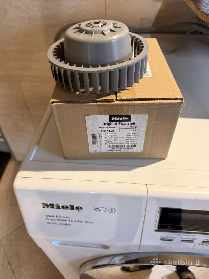 Parduodu Skalbyklė-džiovyklė Miele Wt1 - nuotraukos Nr. 4