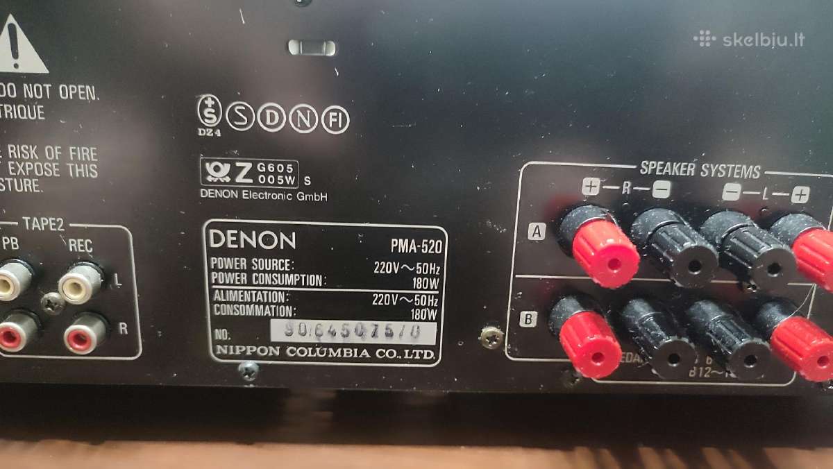 Denon Pma-520 - nuotraukos Nr. 2
