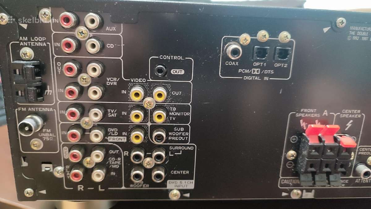 Pioneer Vsx609 - nuotraukos Nr. 2