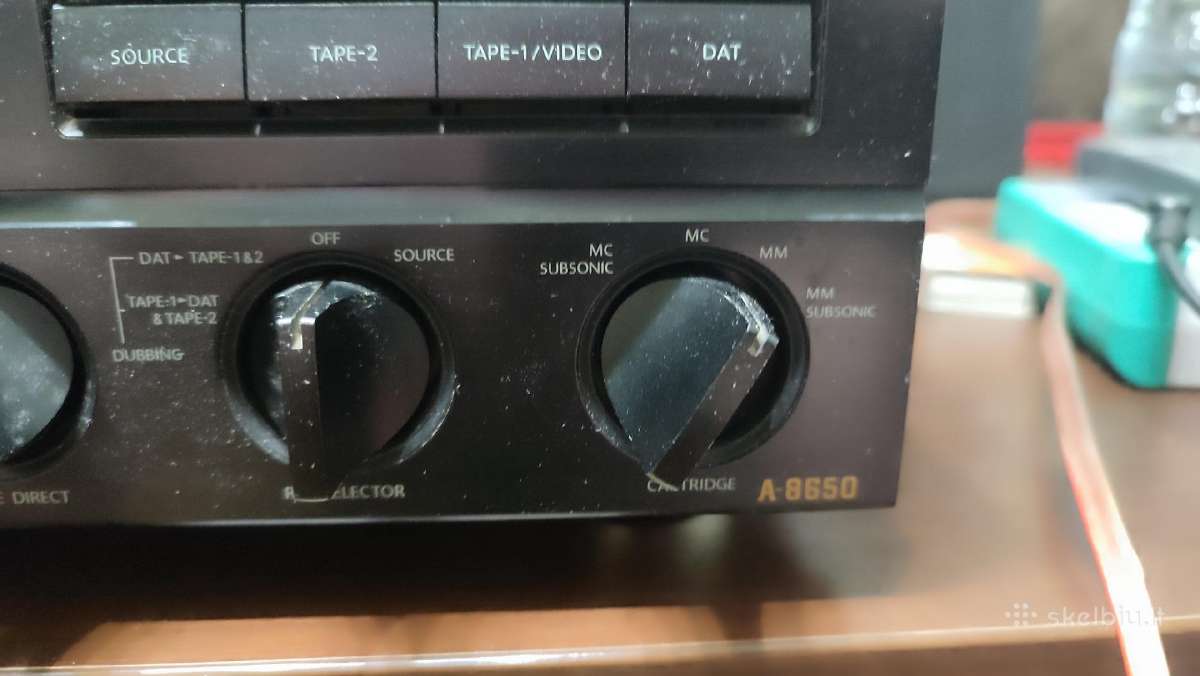 Onkyo Integra A8650 - nuotraukos Nr. 2