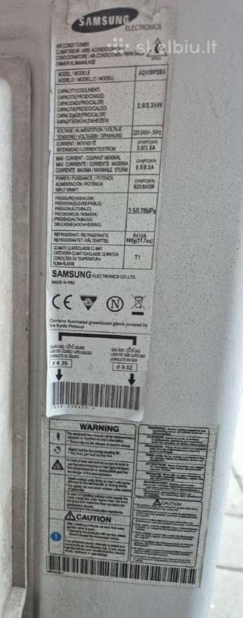 Samsung oro kondicionierius - nuotraukos Nr. 3