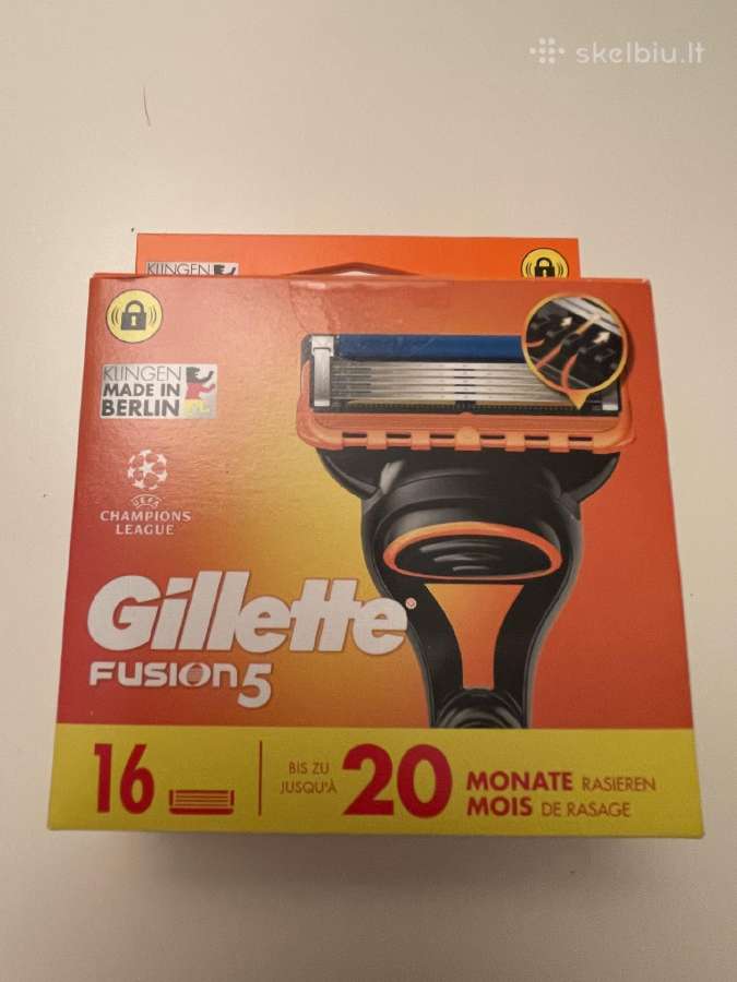 Gillette keičiamos galvuts iš Vokietijos - nuotraukos Nr. 8