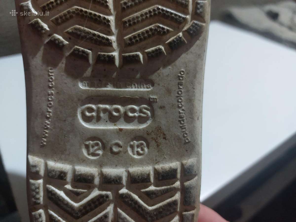 Crocs originalios vaikiškos šlepetės - nuotraukos Nr. 5