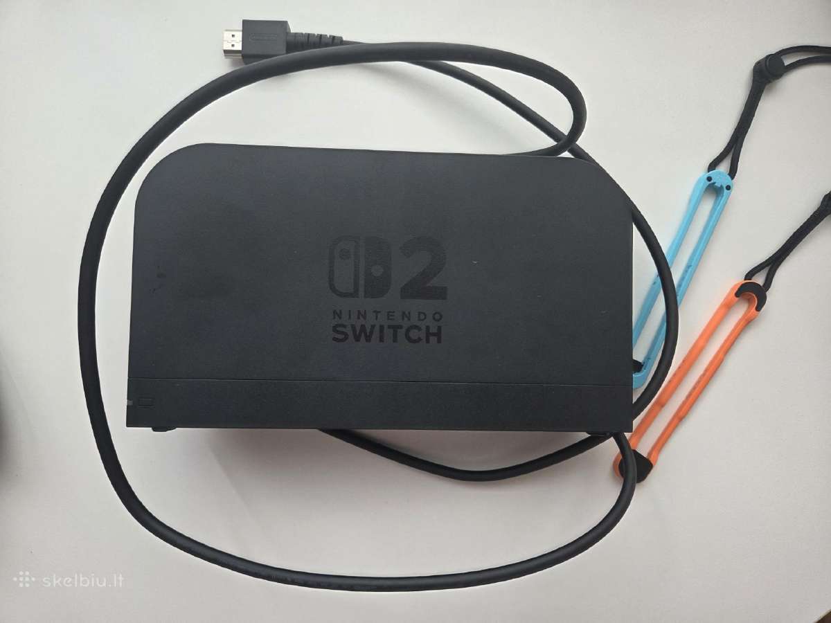 Nintendo switch 2, puiki būklė! - nuotraukos Nr. 3