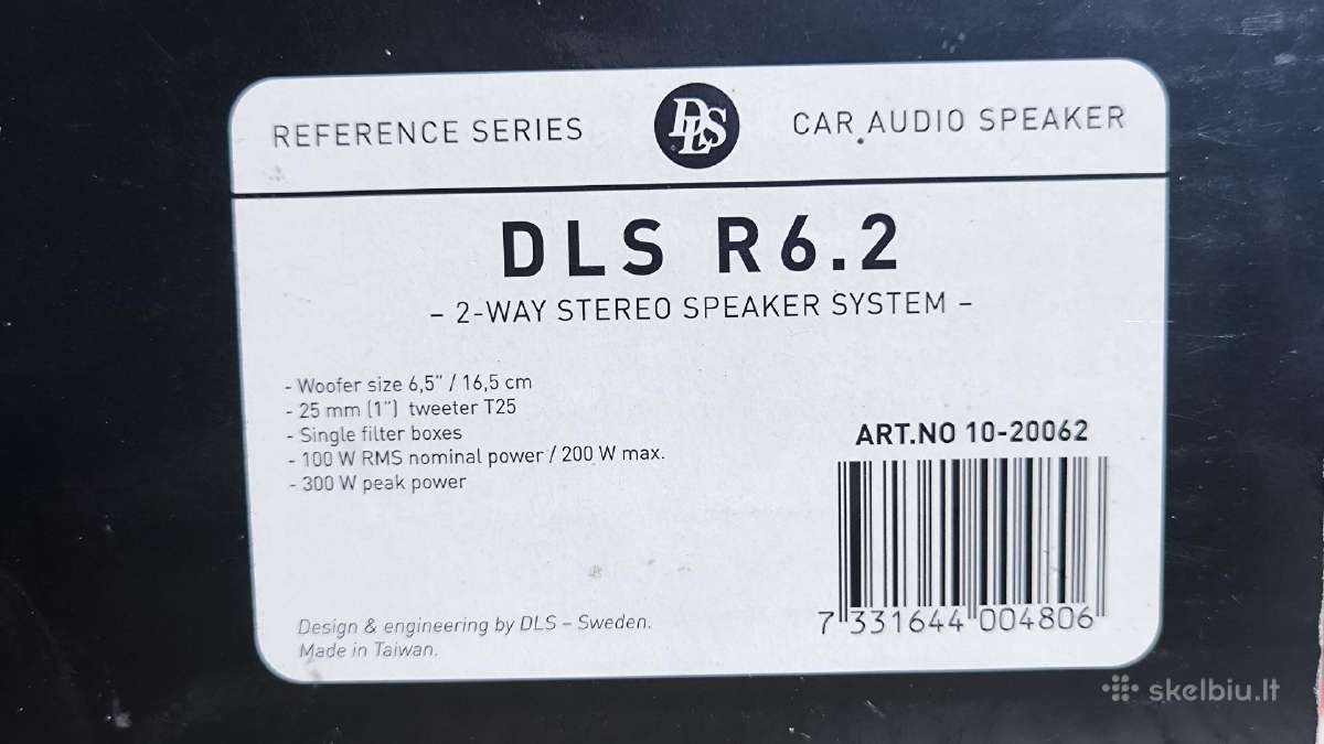 6.5" Dls R6.2 komponentai už 130€ - nuotraukos Nr. 2