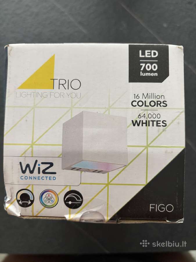 Trio Figo Wiz išmanusis LED sieninis šviestuvas - nuotraukos Nr. 3