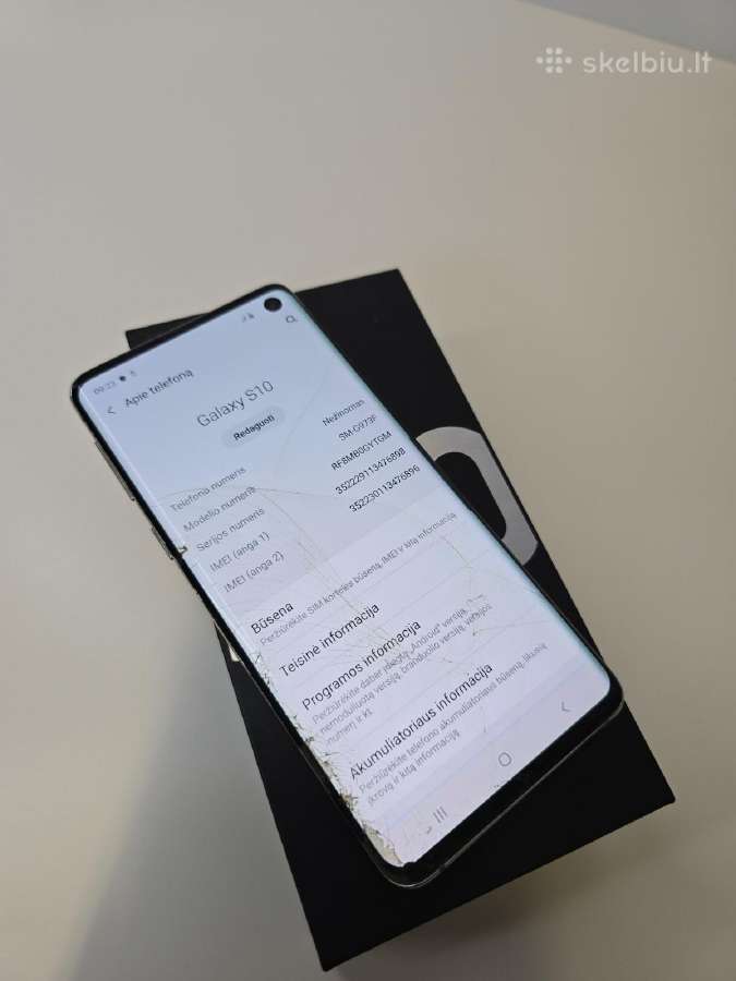 Samsung S10 8/128 - nuotraukos Nr. 2