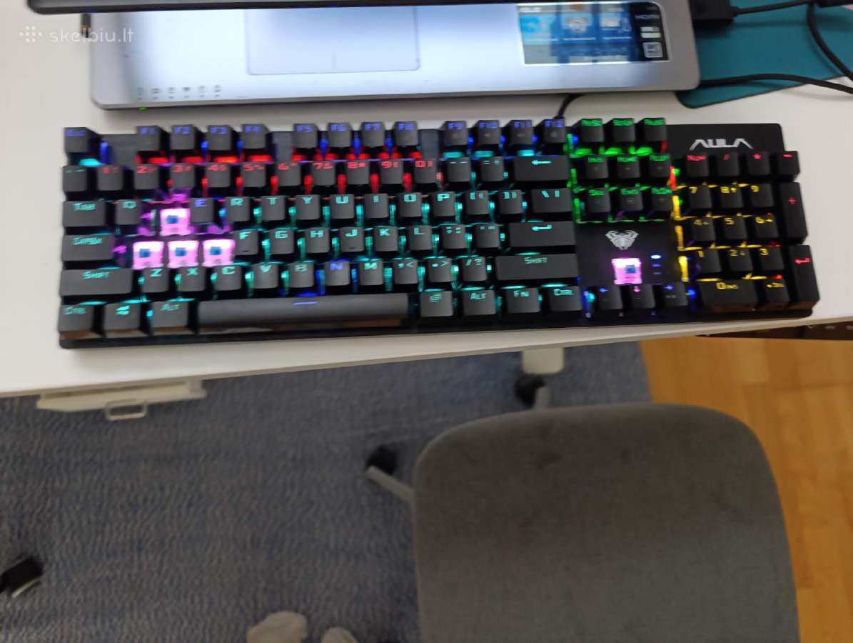 Custom aula 2088z žaidimų klaviatūra - nuotraukos Nr. 3