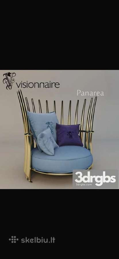 Fotelis Panarea Visionnaire Home Philosophy - nuotraukos Nr. 23